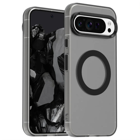 Matte Clear Magnetic Wireless Charge Armor Magsafe Case For Google Pixel 10 9 8 Pro XL 8A Military Shockproof Candy Color Cover