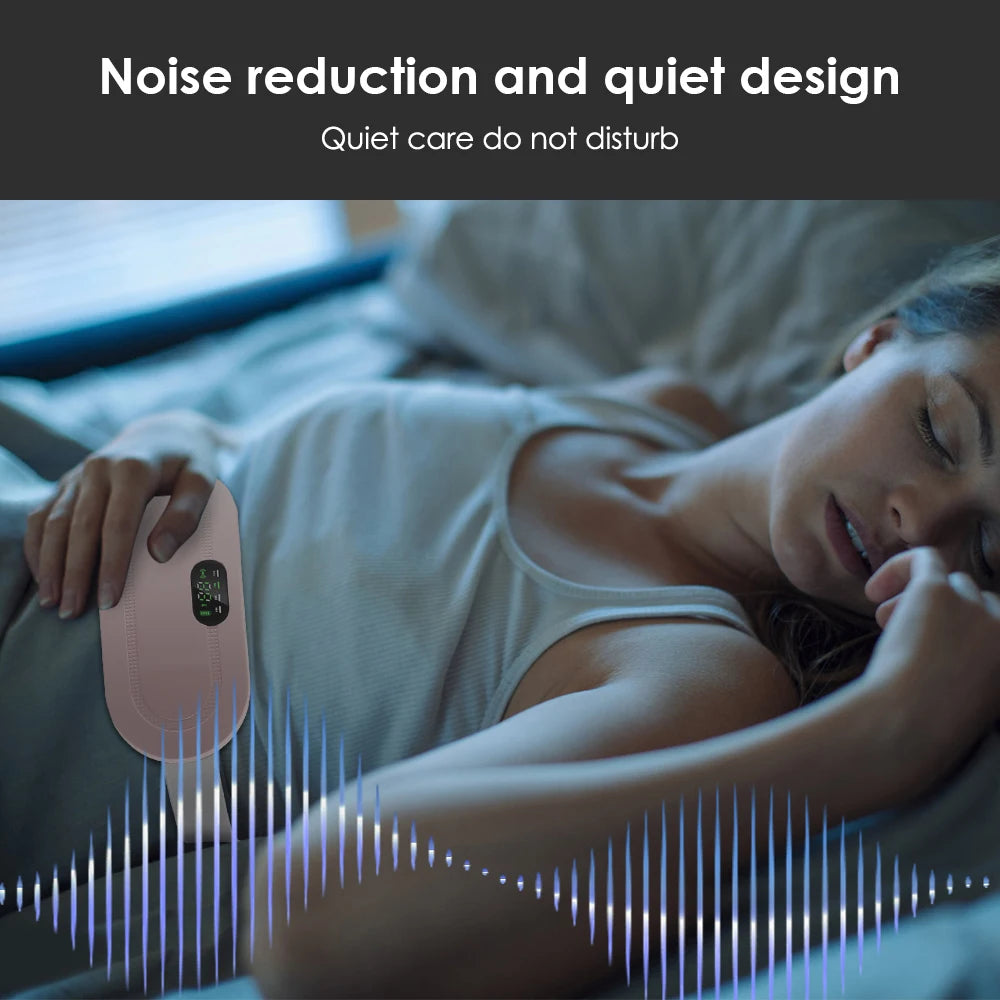 CozyCramp Belt – Smart USB Infrared Heating & Vibration Waist Wrap for Menstrual Pain Relief (Because You Deserve Soft Vengeance)