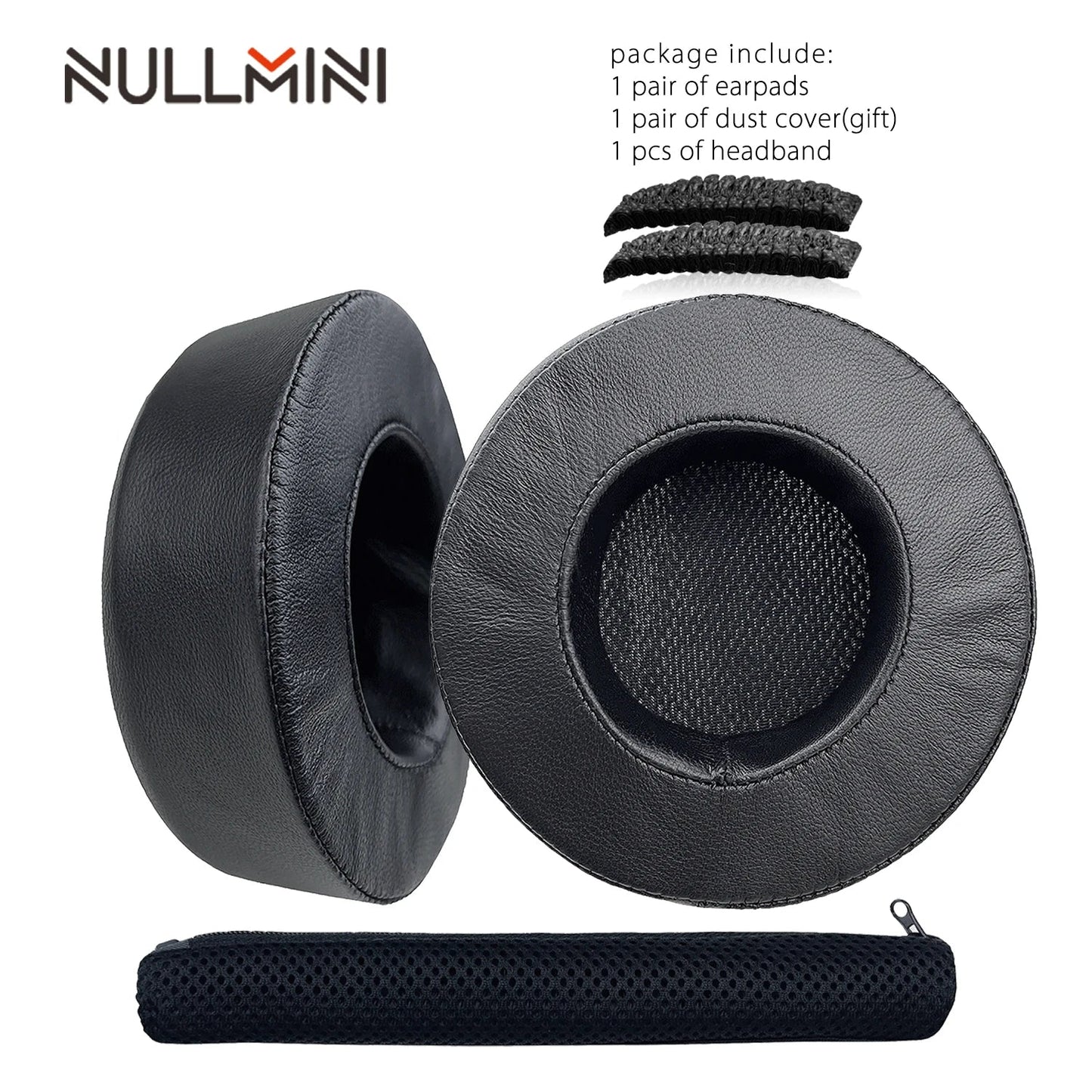 NullMini Replacement Earpads for Corsair Virtuoso RGB, Virtuoso RGB Wireless SE, Virtuoso RGB Wireless XT Headphones Headband