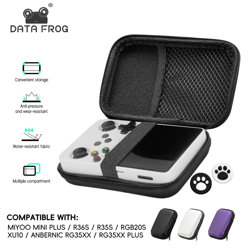 Data Frog GameGuard Pro – Portable Travel Bag for RG35XX Plus, Anbernic & Retro Mini Consoles 🎮🛡️ - THOOBO!