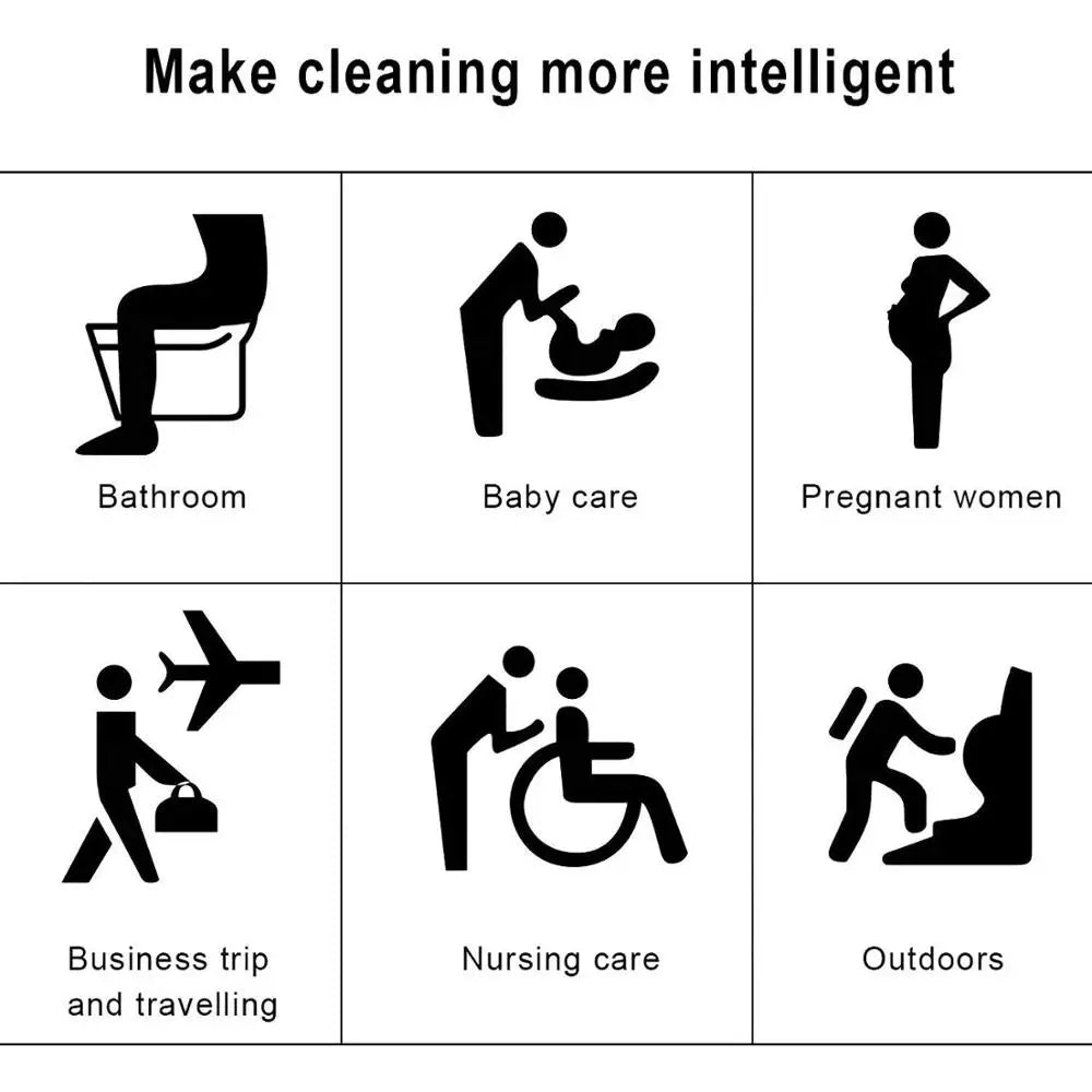 Happy Tushy Traveler – The World’s Most Refreshing Road Companion (Now with 5-Hole Power Spray!)