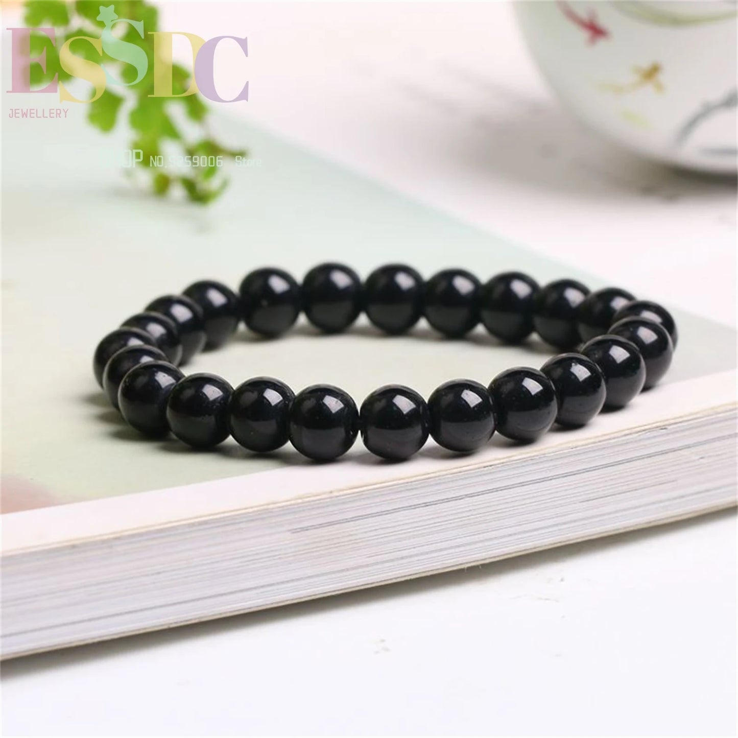 Tiger Eye & Hematite Energy Bracelet – Magnetic Healing Beads for Strength, Balance & Happy Vibes ✨