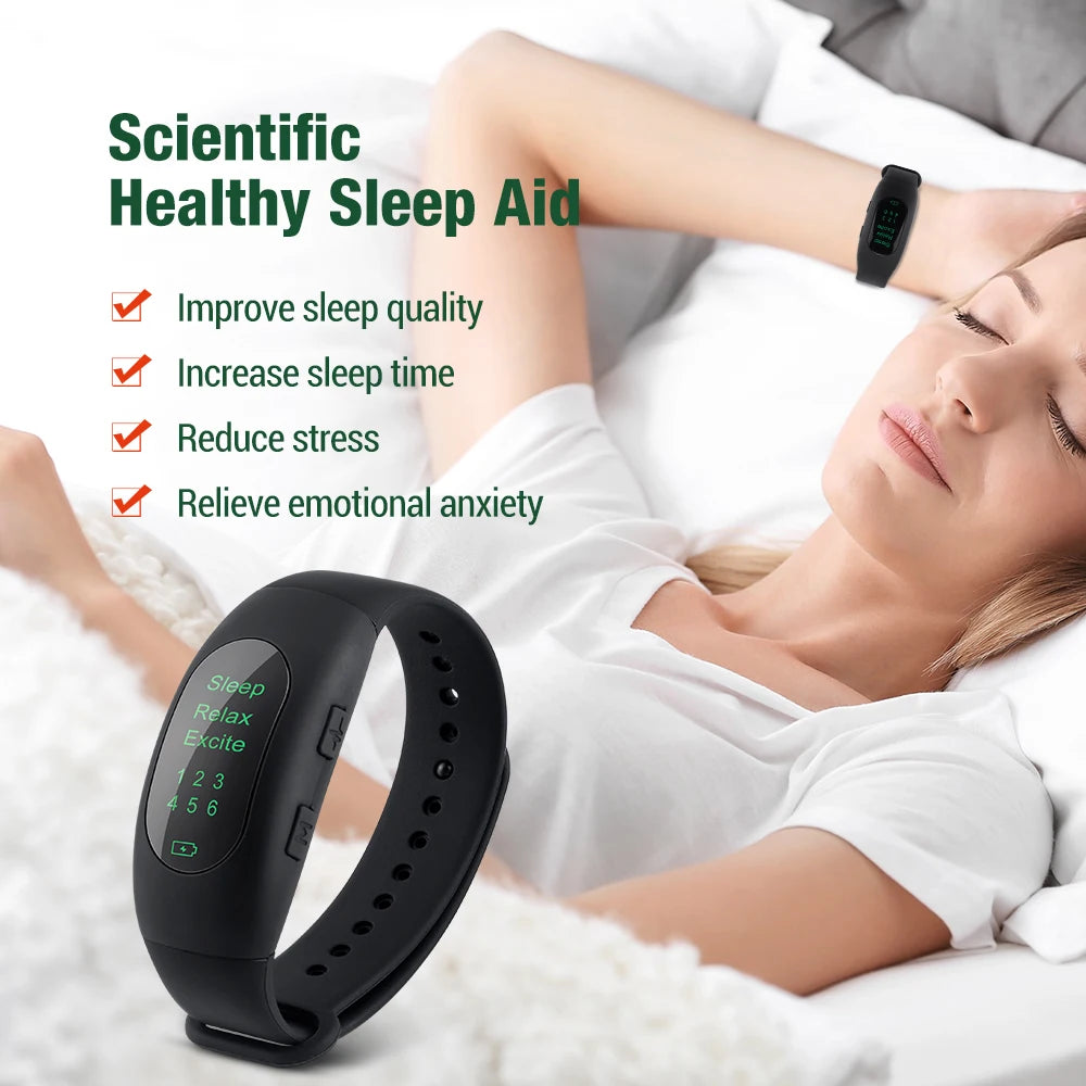 DreamPulse Watch – 3-in-1 Microcurrent Sleep & Mood Wristband for Natural Rest & Recharge