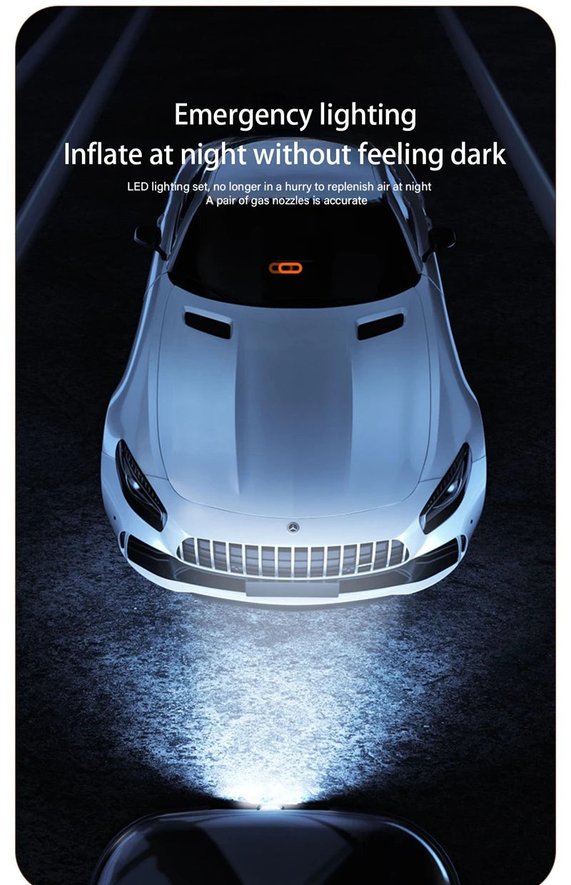 “Pump Commander Pro” Wireless Electric Air Compressor – Inflate Anything, Anywhere, Anytime - THOOBO!