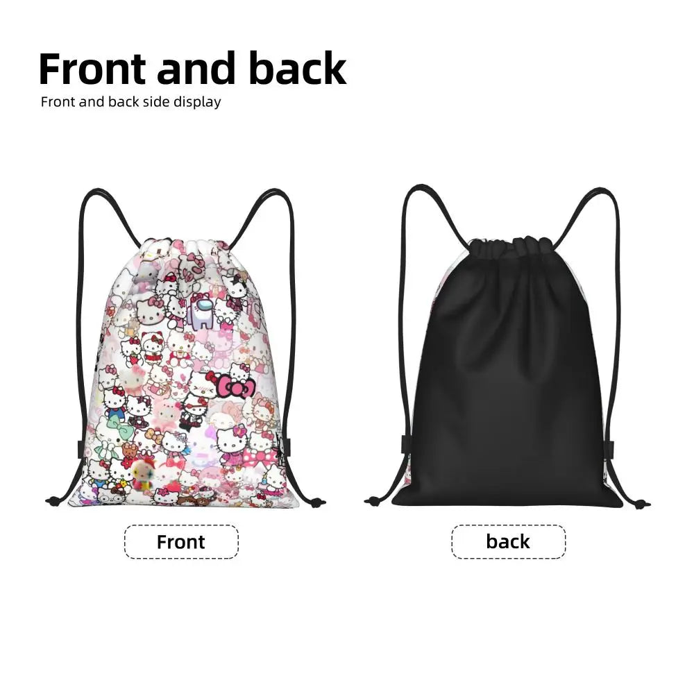 Hello Kitty Drawstring Backpack — Cute Strength, Daily Charm, Universal Smile