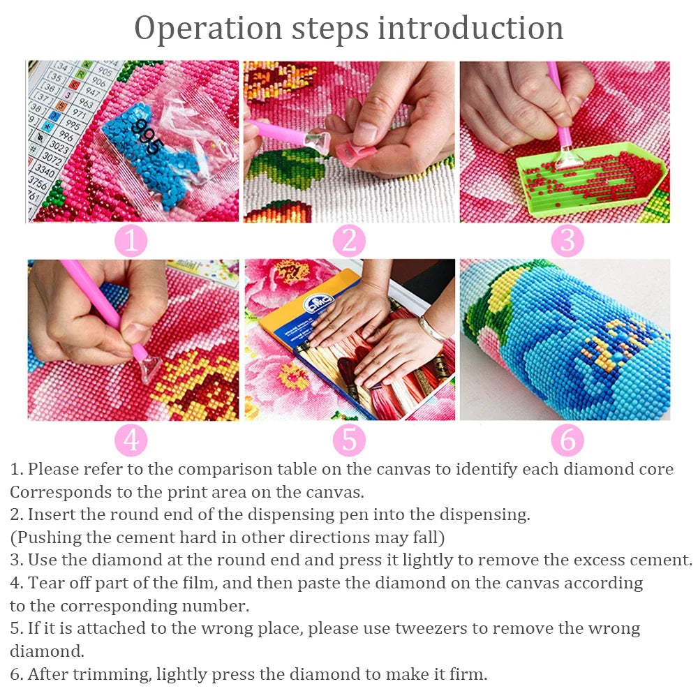 5D Diamond Art Painting Aurora Landscape DIY Mosaic Embroidery Kit