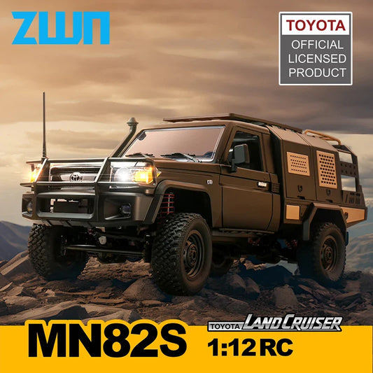 ZWN MN82 MN82S 1/12 RC Pickup Truck 4WD Off-Road Climbing Toy