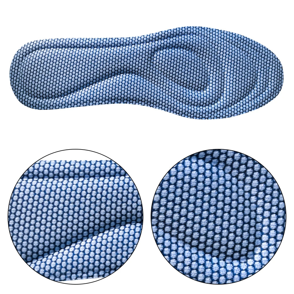 Shoe Insoles Breathable Arch Support Insoles Sweat Absorption Deodorant Insoles Massage Soft Insoles for Working Walking - THOOBO!