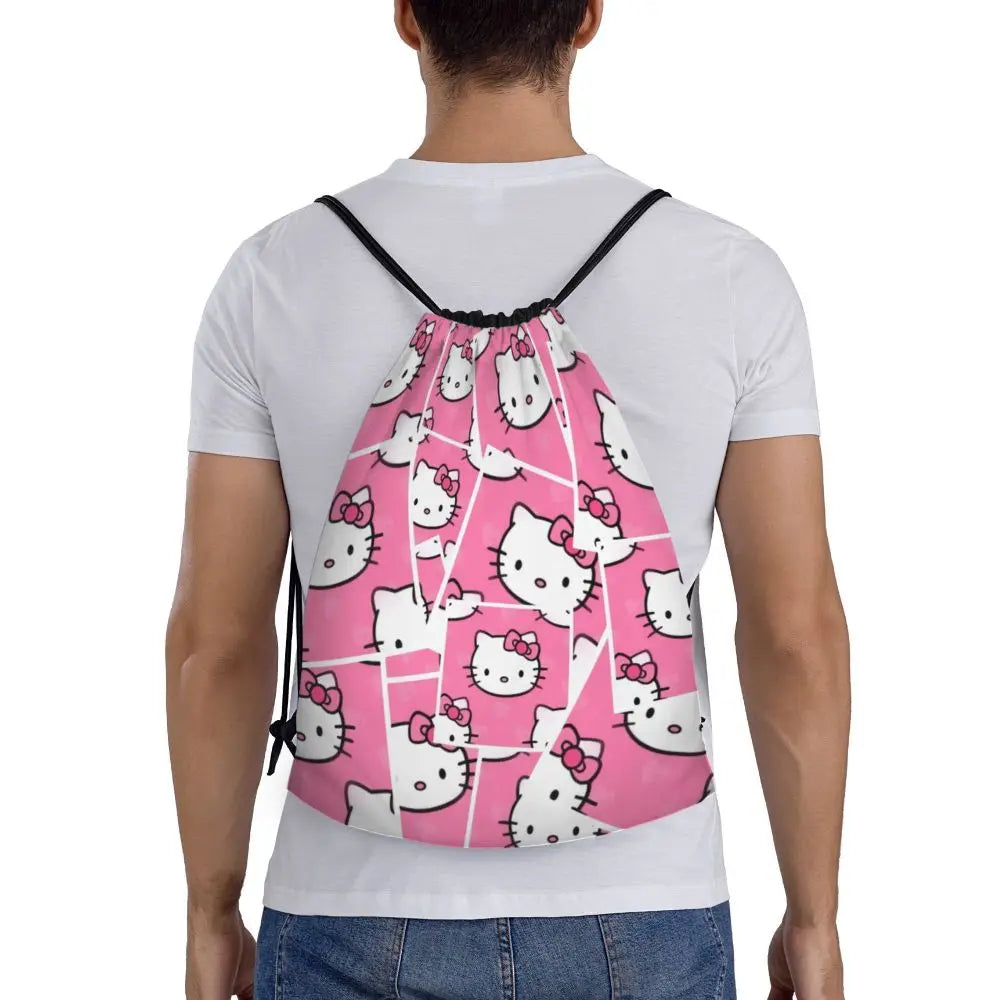 Hello Kitty Drawstring Backpack — Cute Strength, Daily Charm, Universal Smile