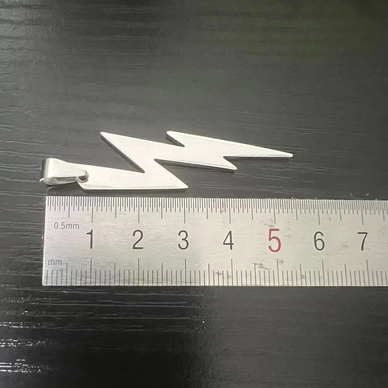 THOOBO! BatFlash Stainless Steel Pendant Necklace — Twisted Chain, Trendy Anime-Inspired Jewelry for Men & Boys ⚡🔥