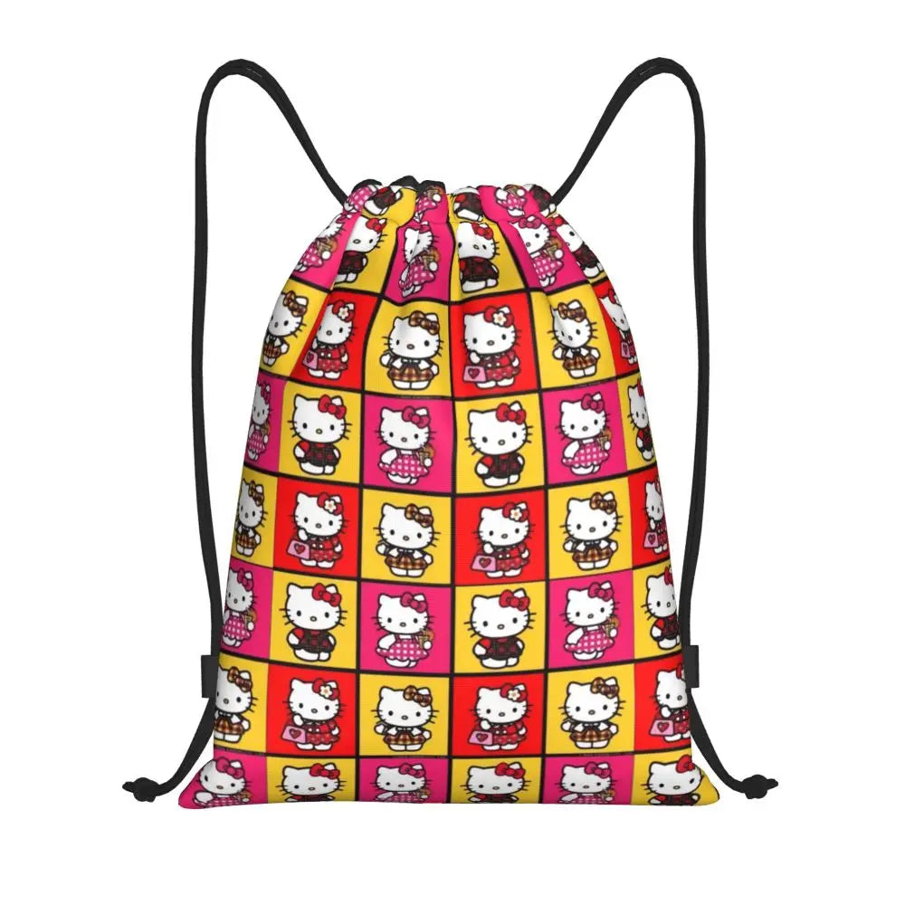 Hello Kitty Drawstring Backpack — Cute Strength, Daily Charm, Universal Smile