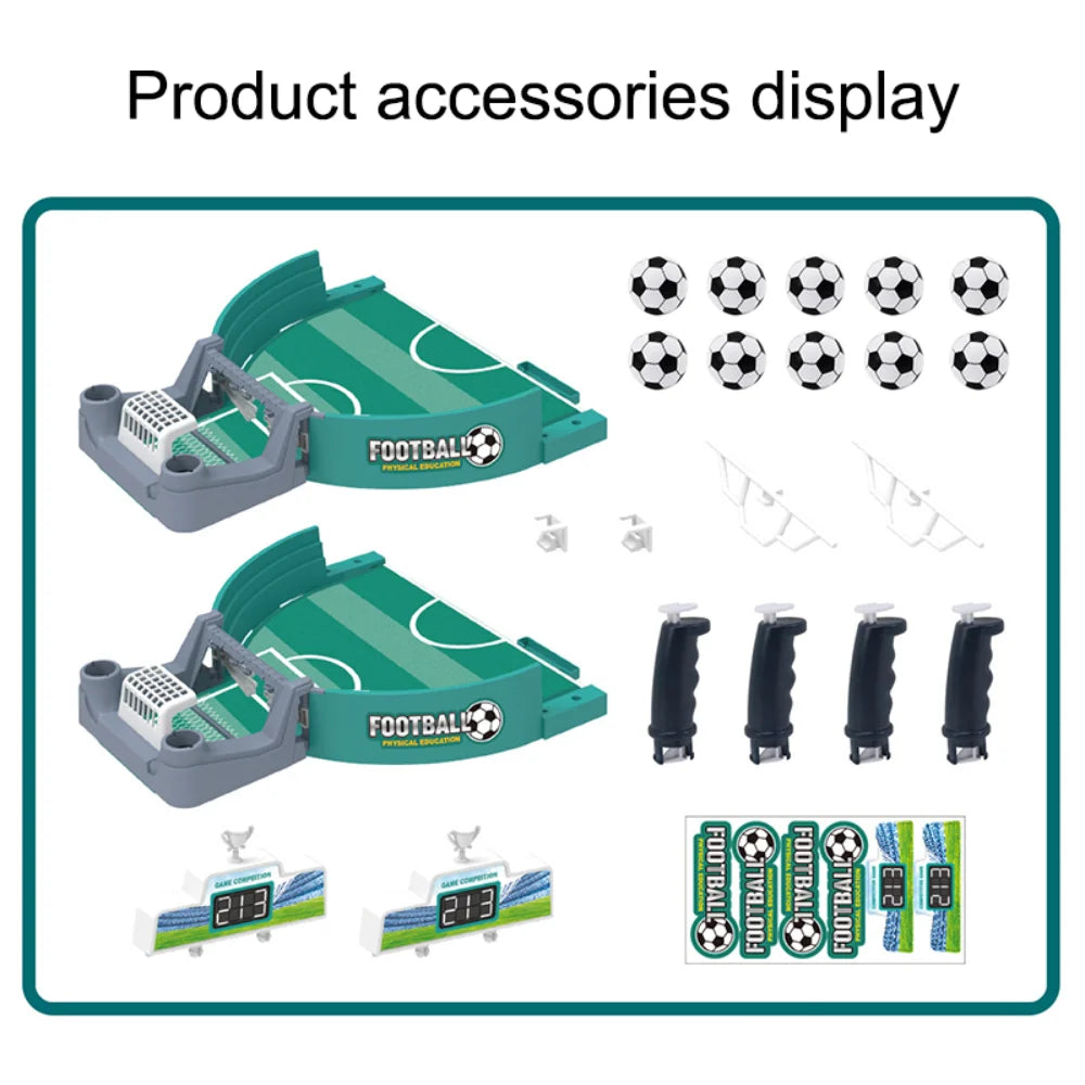 Soccer Table Football Board Game For Family Party Game Tabletop Play Ball Soccer Toys Portable Sport Outdoor Toy Gift For Kids - THOOBO!