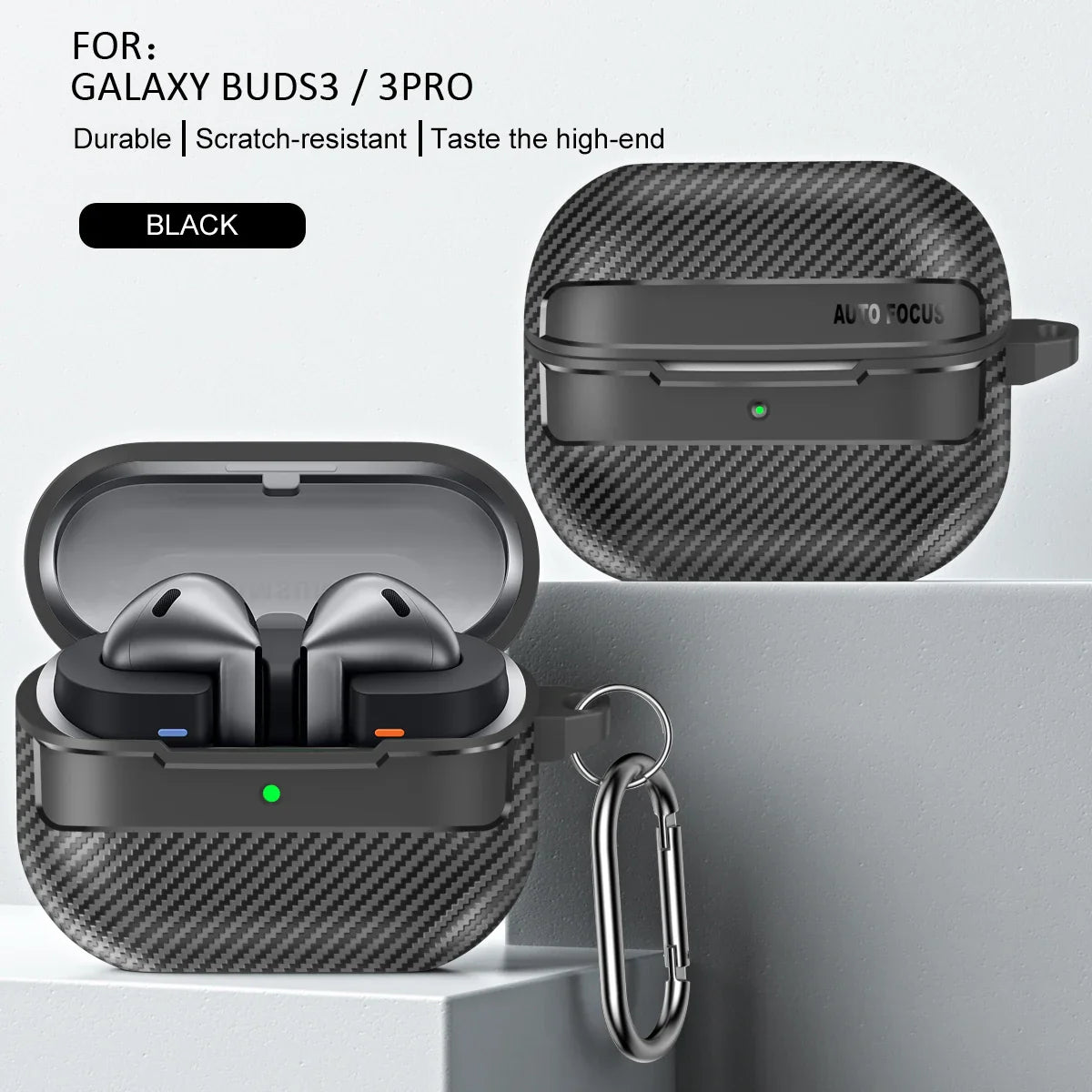 Protective Case For Samsung Galaxy Buds 3 / Buds 3 Pro Cover Earbuds Accessories Shockproof Bags Coque Capa Funda