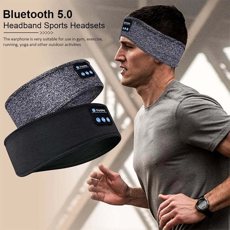 Original Wireless Bluetooth Headset Sports Sleep Headband Eye Mask Fone Bluetooth Earphones Air Pro Earbuds Wireless Headphones - THOOBO!