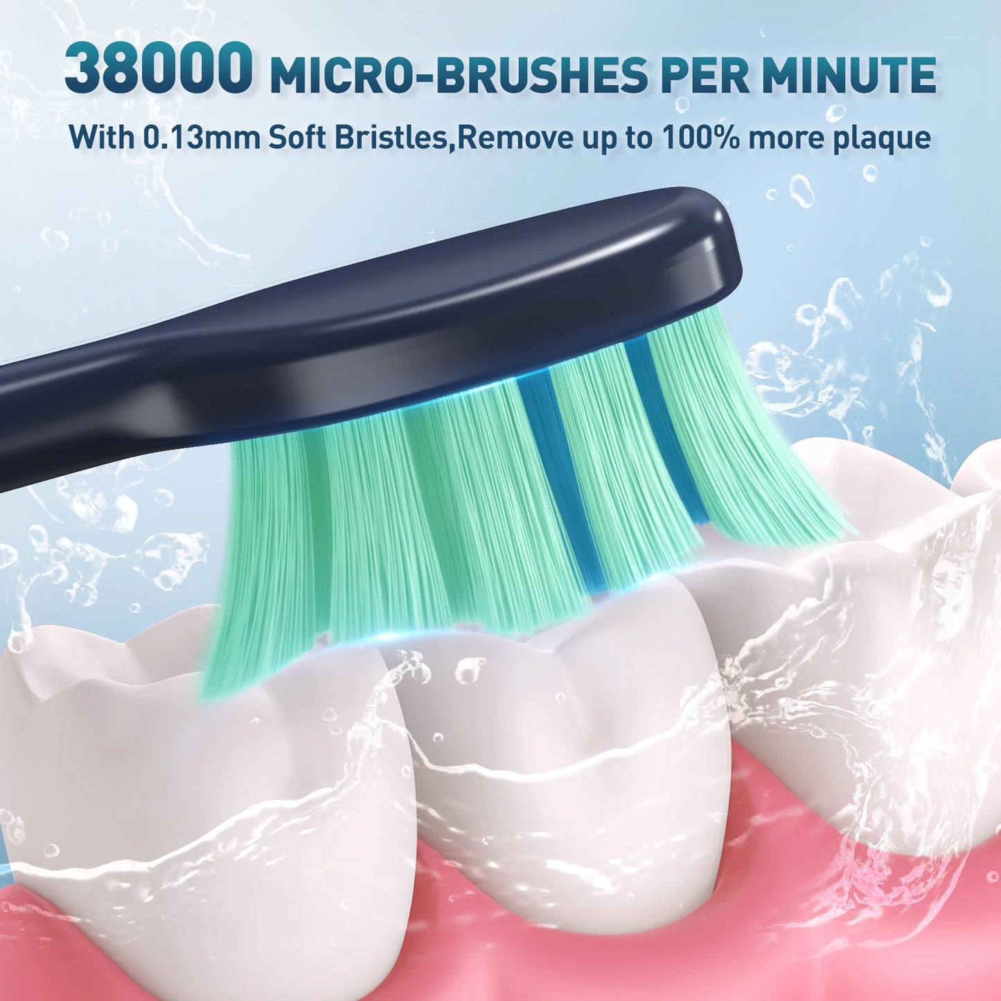SmileRush Pro Sonic Toothbrush – 38,000 Vibes Per Minute of Pure Happy-Clean Energy!