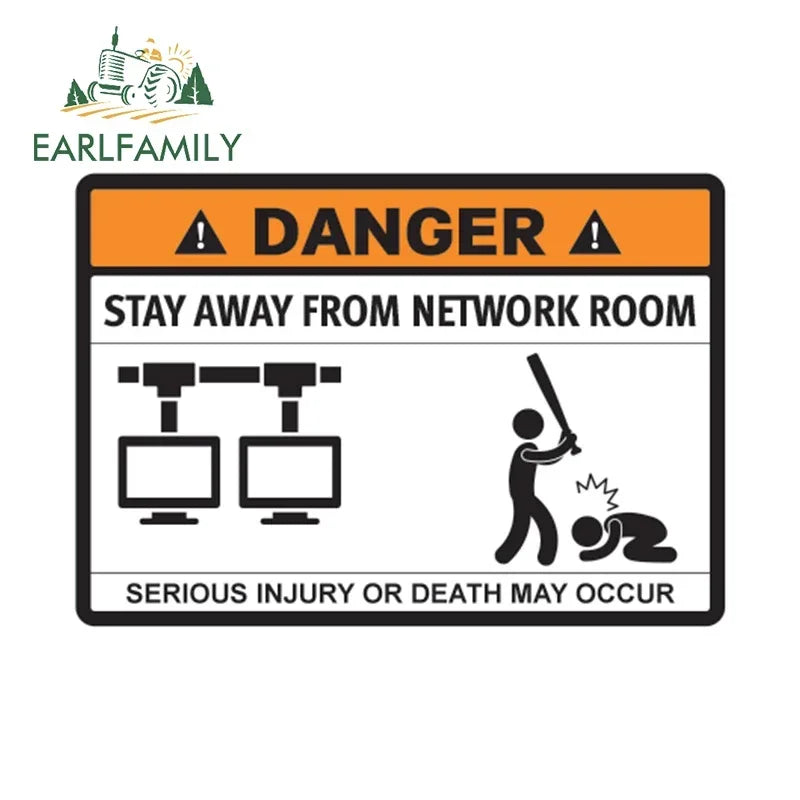 Stay Away From My ATV Sticker – 3D waterproof decal for rides, gear & mischief