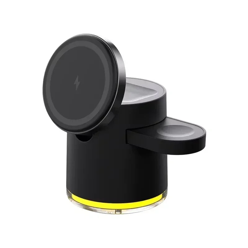 ZapNest 4-in-1 Fast Charging Dock + Night Light for Apple Devices