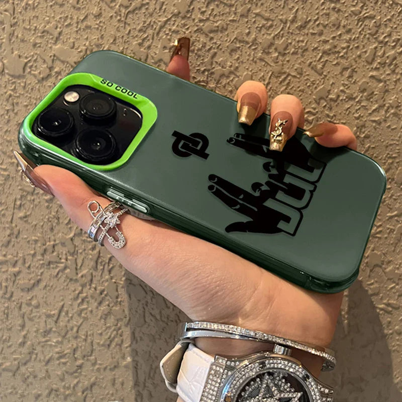 Rapper JuL C'est Pas Des Lol Case for iPhone 16 15 14 13 12 11 Pro Max XS X XR 8 7 Plus SE 2020 Shockproof Plating Matte Cover