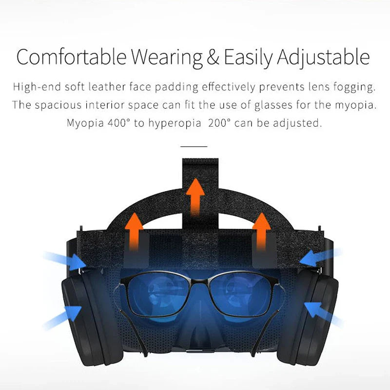 Bobo VR Bobovr Z6 Virtual Reality Glasses Bluetooth Headset 3D Viar Devices Helmet Lenses Goggle For Smartphone Phone Smart Game