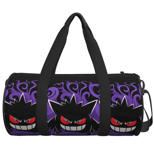 Gengar ShadowPack — Large Waterproof Pokémon Travel & Gym Duffle Bag for Hardcore Trainers