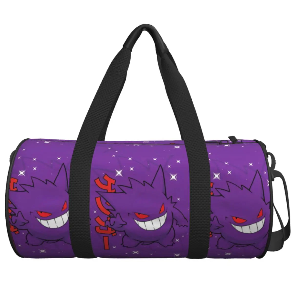 Gengar ShadowPack — Large Waterproof Pokémon Travel & Gym Duffle Bag for Hardcore Trainers