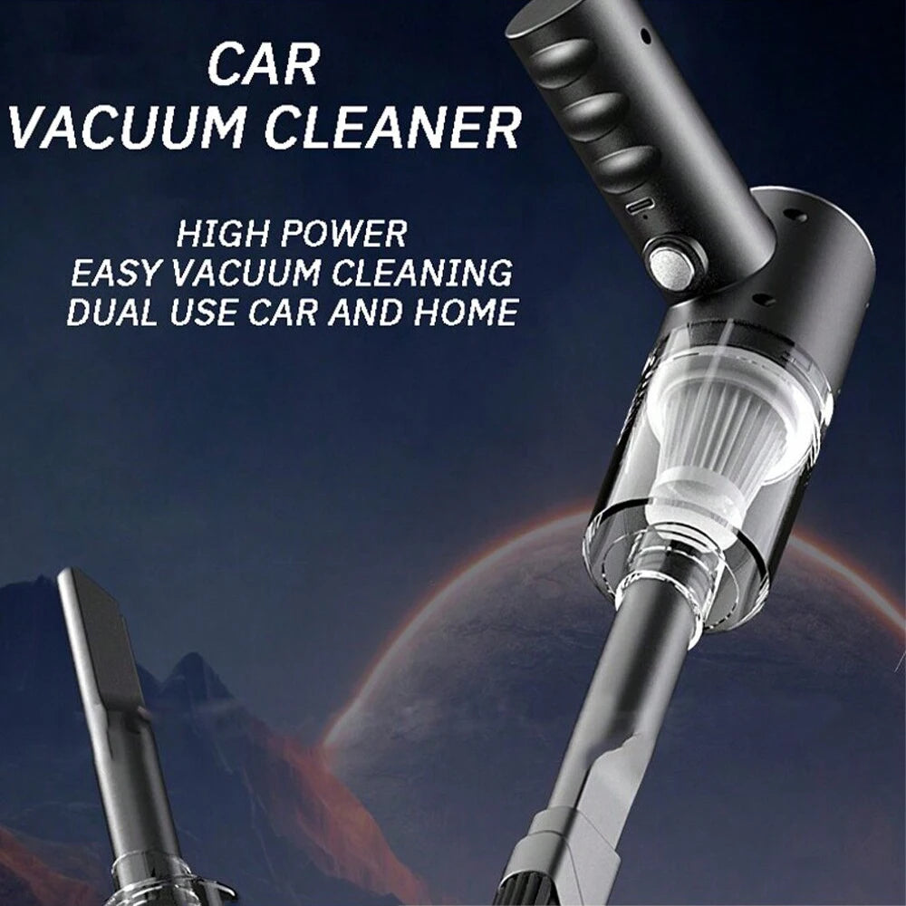 WhirlSnap 3-in-1 Mini Vac — Suction, Blow, & Precision Clean | USB Recharge | Car-to-Home Pocket Power