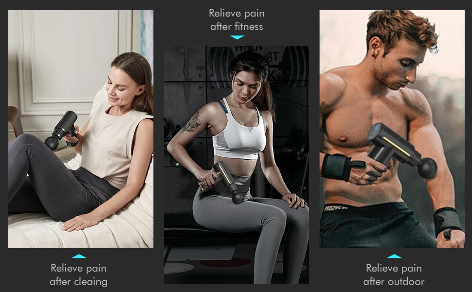 Sejoy Mini USB Fascia Massage Gun for Neck, Muscle & Fitness Bliss ⚡😌