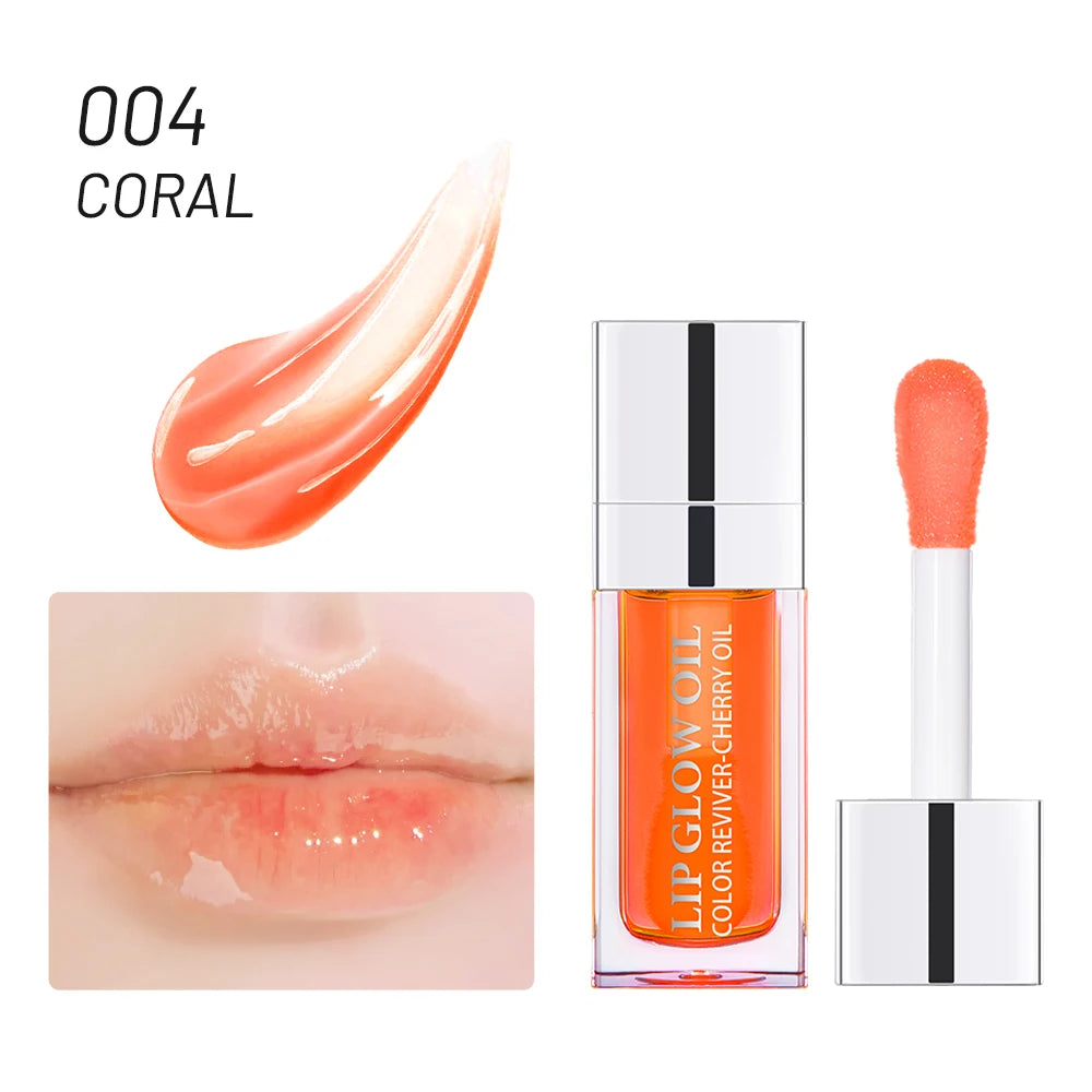 Moisturizing Lip Balm Original Lip Oil Gloss Care of the Lips Benetitnt for Lips Plumping Exfoliating Pink Plumping Gloss Oil - THOOBO!