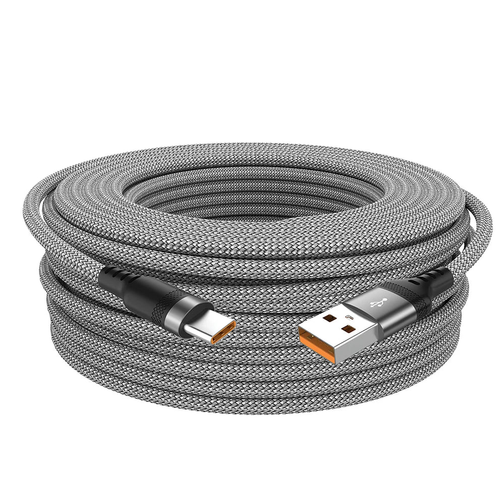 USB TYPE C Fast Charge Cable LIGHTNING 3m 5 Meters USB C Android Micro USB Extend Charging Cable for iPhone 14 Xiaomi OnePlus - THOOBO!