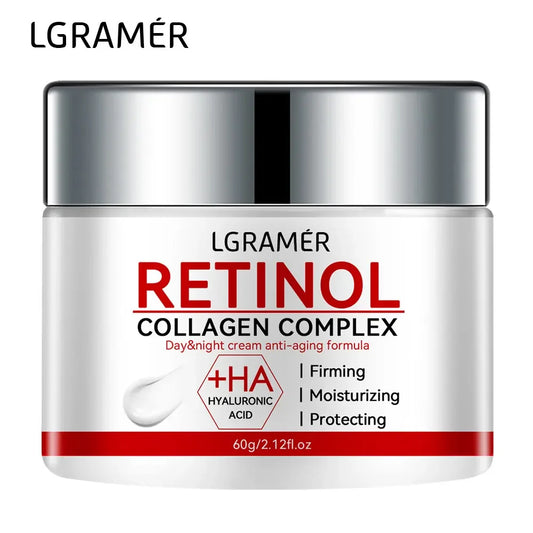 Retinol Lifting Firming Cream Collagen Smooth wrinkles Face Cream For Moisturizer Whitening Brighten Skin Products - THOOBO!