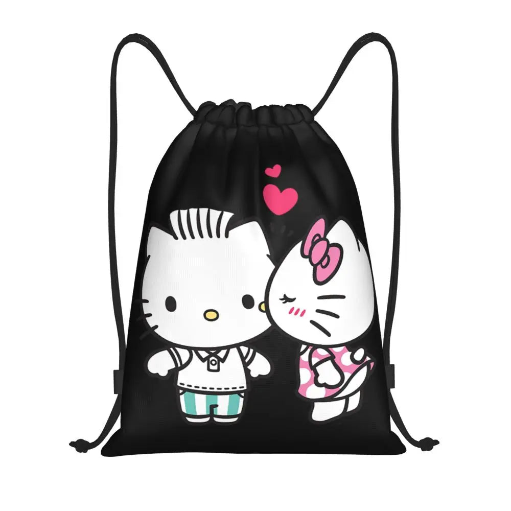 Hello Kitty Drawstring Backpack — Cute Strength, Daily Charm, Universal Smile