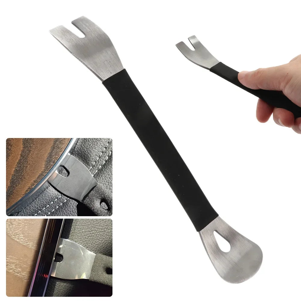 Car Audio Disassembly Tool Stainless Steel PryClip Rocker Crowbar Bar Door Panel Disassembly Pry Panel Interior - THOOBO!