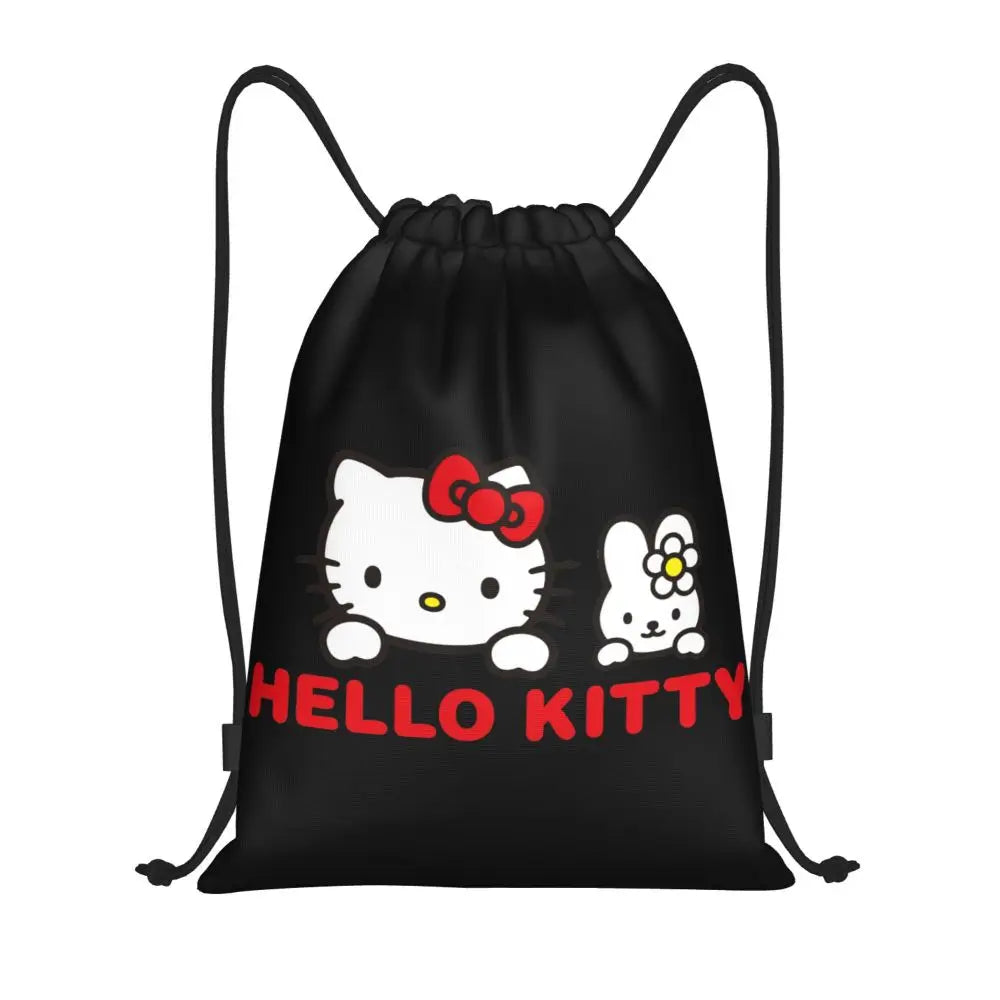 Hello Kitty Drawstring Backpack — Cute Strength, Daily Charm, Universal Smile