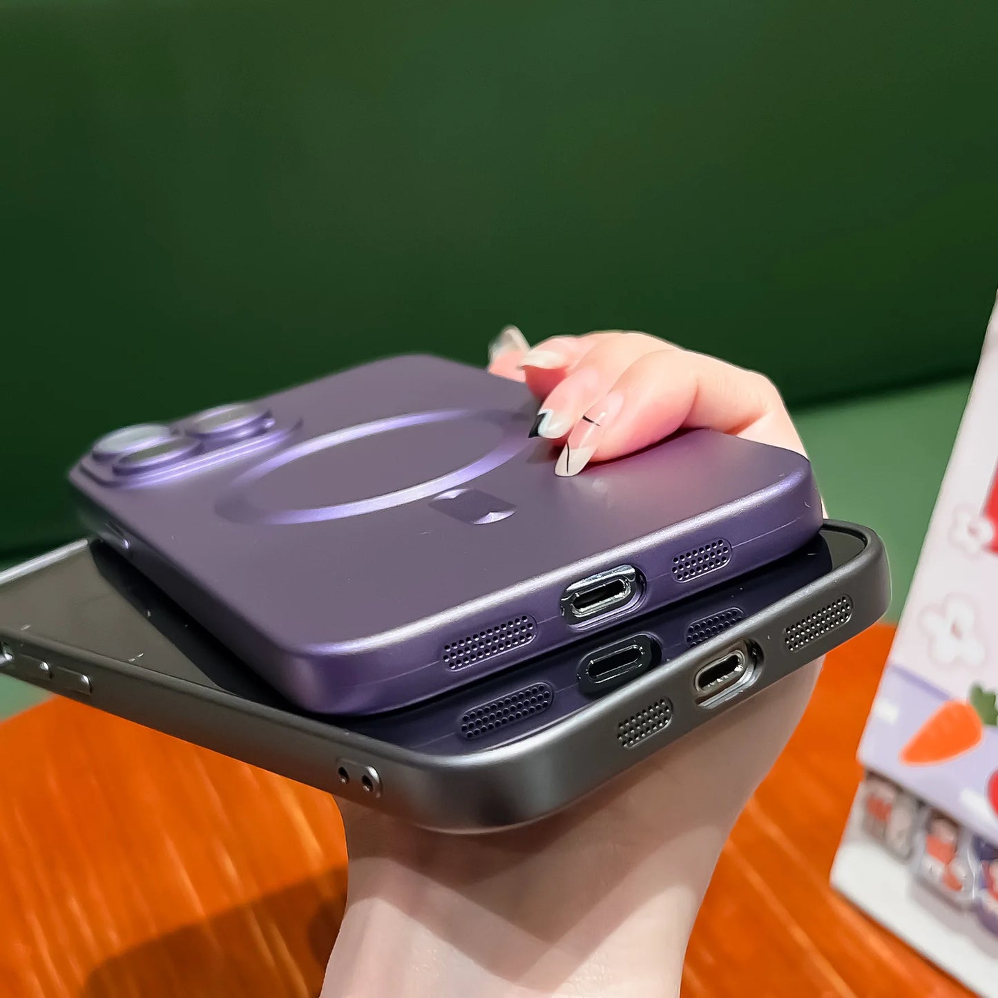 Original For Magsafe Magnetic Case For iPhone 16 13 12 11 14 15 Pro Max Matte Shockproof Cover Wireless Charge Phone Accessories - THOOBO!