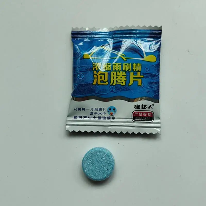 BubbleBlast Blue: Magic Windshield Washer Tablets – Just Drop, Dissolve & Drive