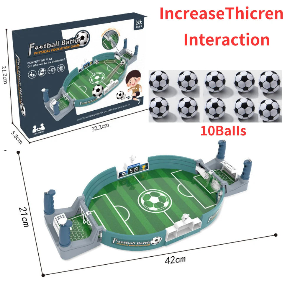 Soccer Table Football Board Game For Family Party Game Tabletop Play Ball Soccer Toys Portable Sport Outdoor Toy Gift For Kids - THOOBO!