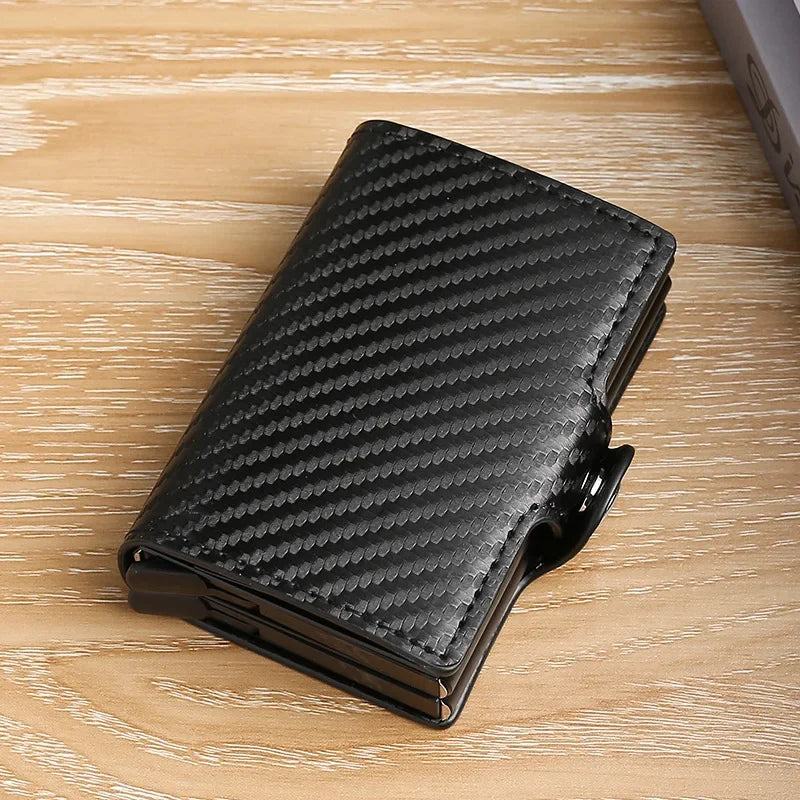 CEXIKA VaultPro – Large Capacity RFID-Blocking Carbon Fiber Magic Wallet for Men 💳🛡️ - THOOBO!