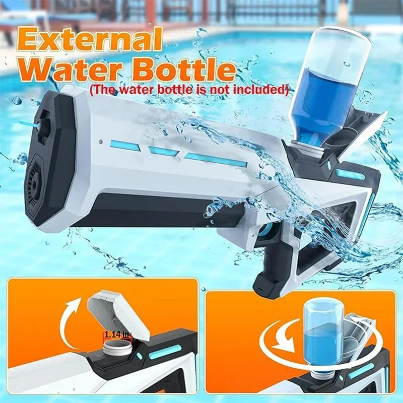 Electric Water Guns For Adults Powerful Squirt  Electric Water Gun Toys Summer Outdoor Beach Toy For boys Children Gifts