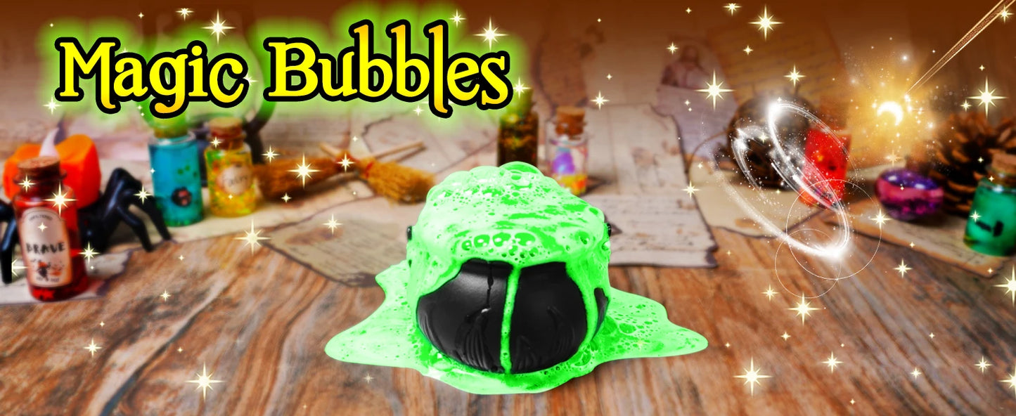 Witchlight WonderLab Potion Kit 🧪✨ — DIY Color-Changing Fairy & Horror Magic Craft Set for Halloween or Christmas