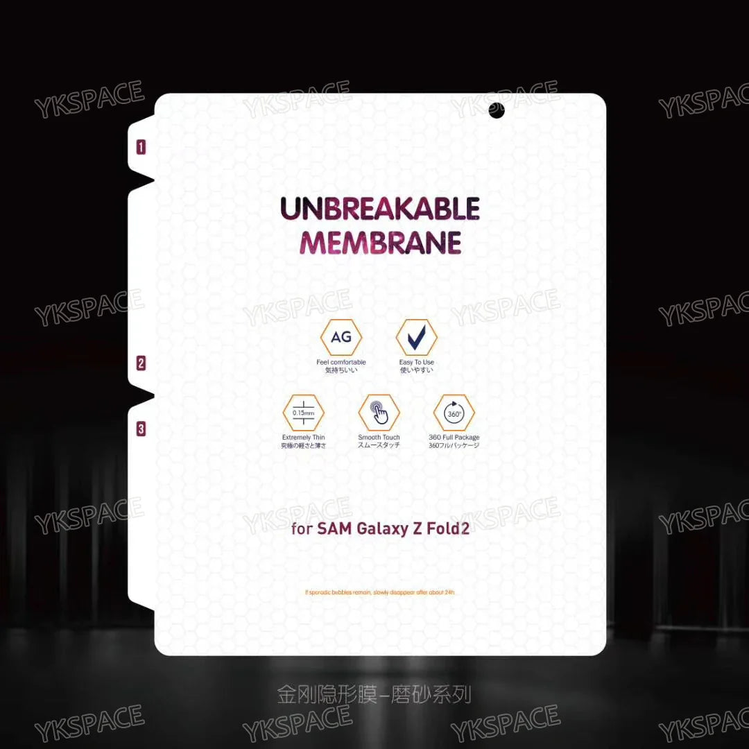 Front Back Soft Hydrogel Matte Film For Samsung Galaxy Z Fold 2 3 4 5 6 SE W21 W22 W23 W24 W25 Clear Frosted Screen Protector
