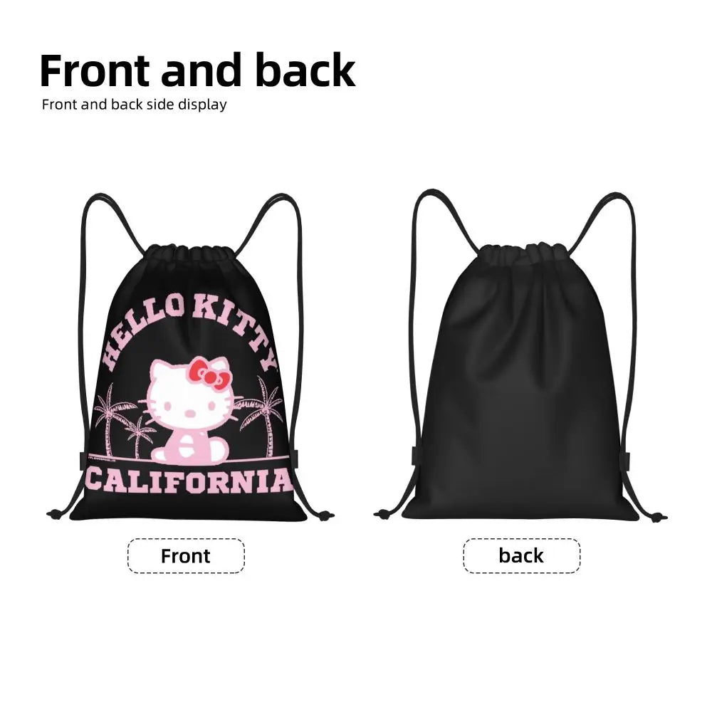 Hello Kitty Drawstring Backpack — Cute Strength, Daily Charm, Universal Smile