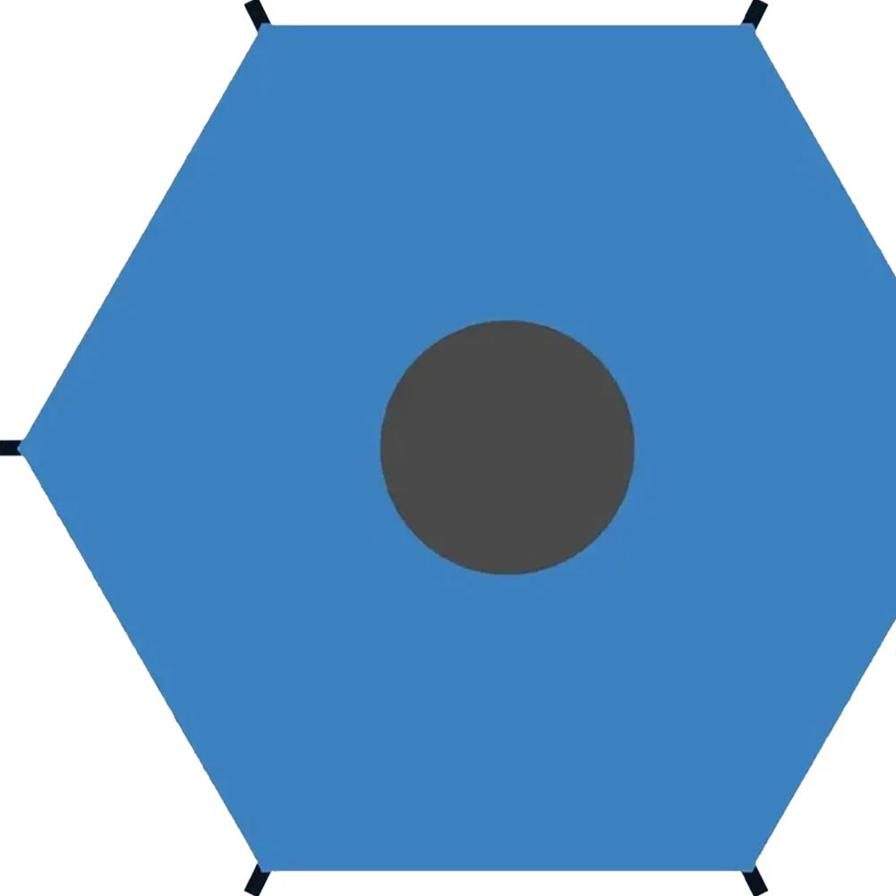 Backyard Bounce Oasis: Waterproof Trampoline Shade Roof for 6/8/10ft Fun Zones