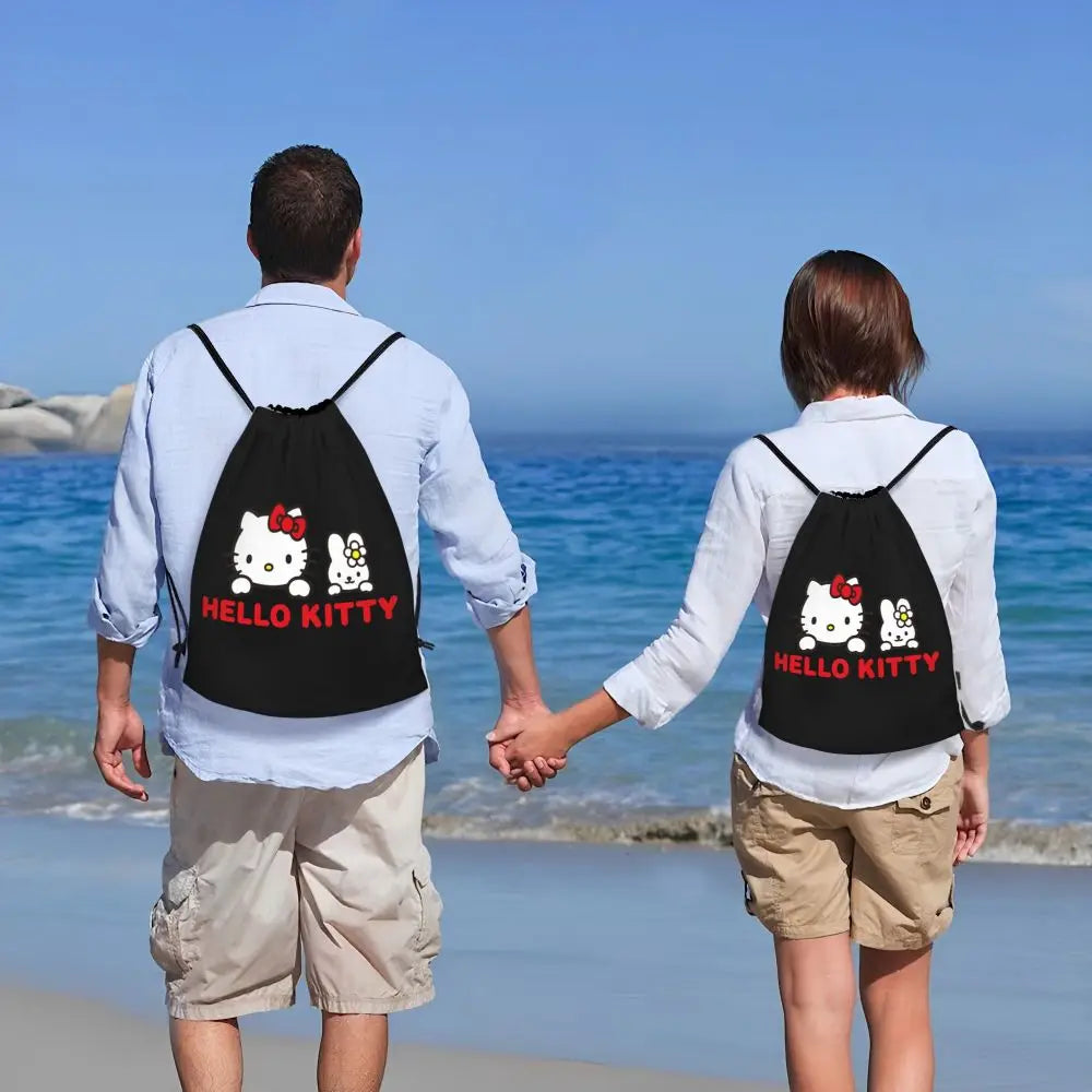 Hello Kitty Drawstring Backpack — Cute Strength, Daily Charm, Universal Smile