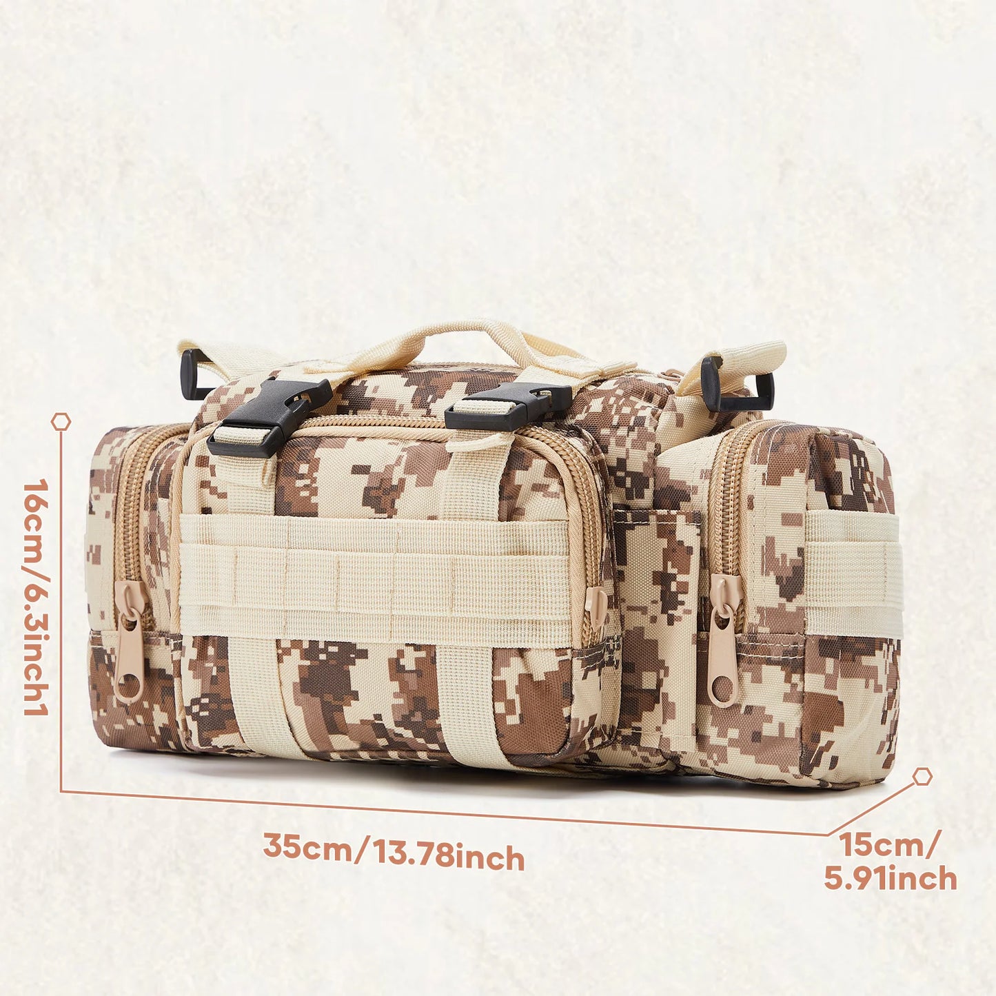 Tactical Shoulder Bag Military Backpack Outdoor Mini Travel Duffle Bag Messenger Bag Small Camouflage Gym Bag Hunting Camping