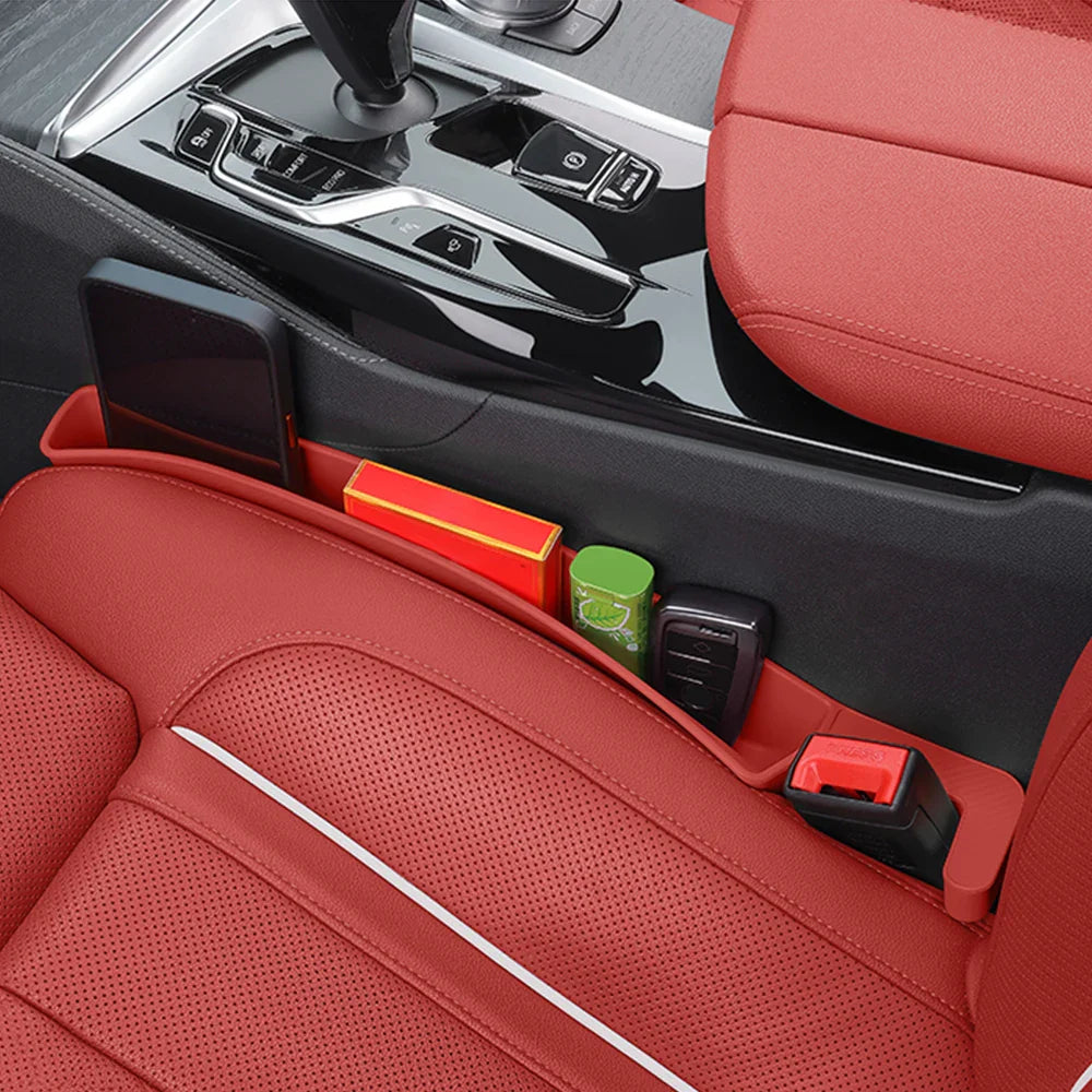 2024 New 2PCS Car Seat Gap Storage Box Fill Auto Seat Gaps To Prevent Cell Phones From Falling Universal Tool Kit Accessories