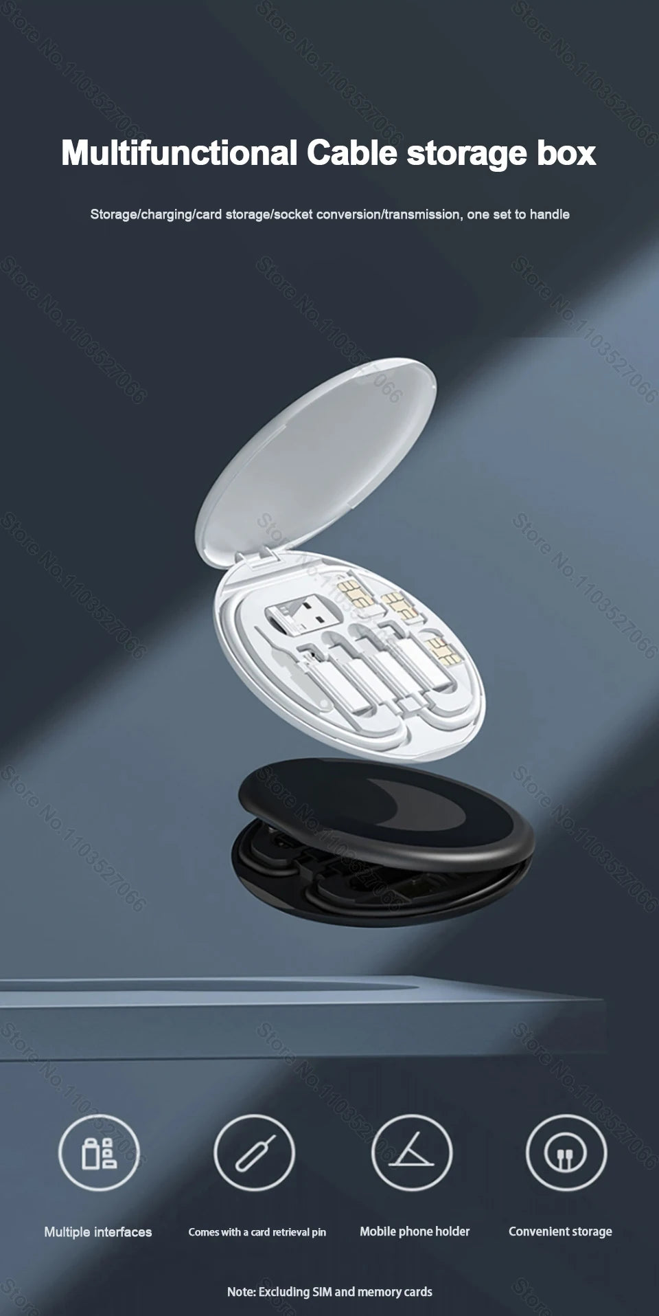 ⚡ Pocket Dynamo 60W Fast Charging USB-C Travel Cable Kit 🔌✨