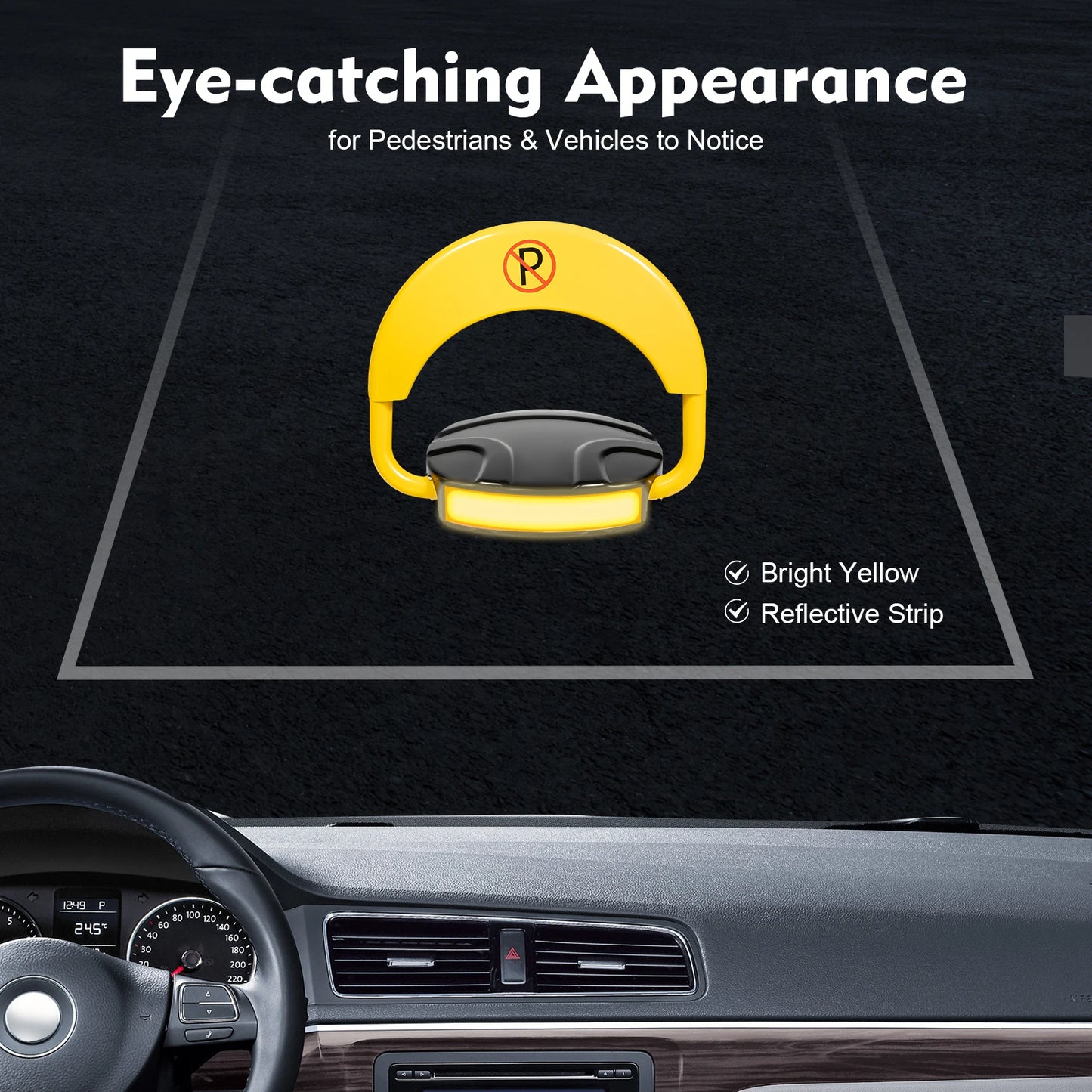 GuardianFold Smart Parking Lock | Remote-Control Steel Sentinel That Saves Your Spot Like a Boss 🚗🛡️