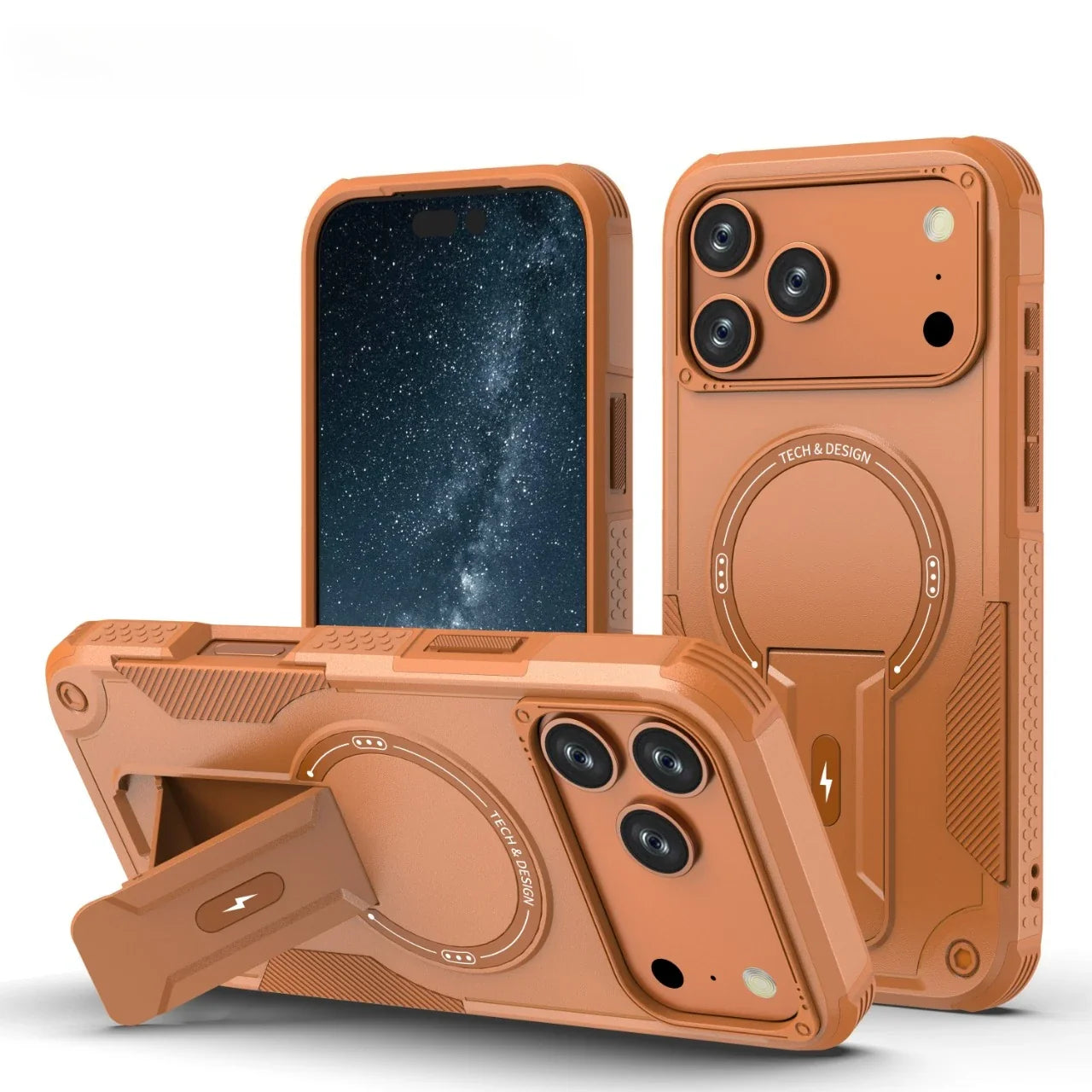 Military Protective Hard Armor Strong Case for Iphone 17 Air 16 15 Pro Max Iphone17 14 13 12 Pro Iphone16 Iphone15