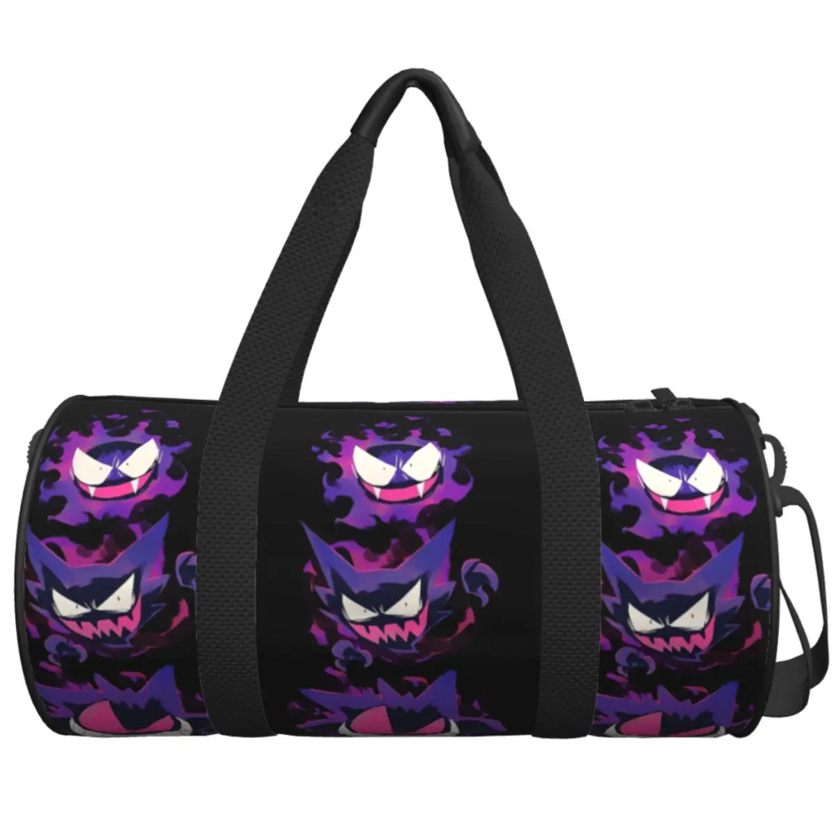Gengar ShadowPack — Large Waterproof Pokémon Travel & Gym Duffle Bag for Hardcore Trainers