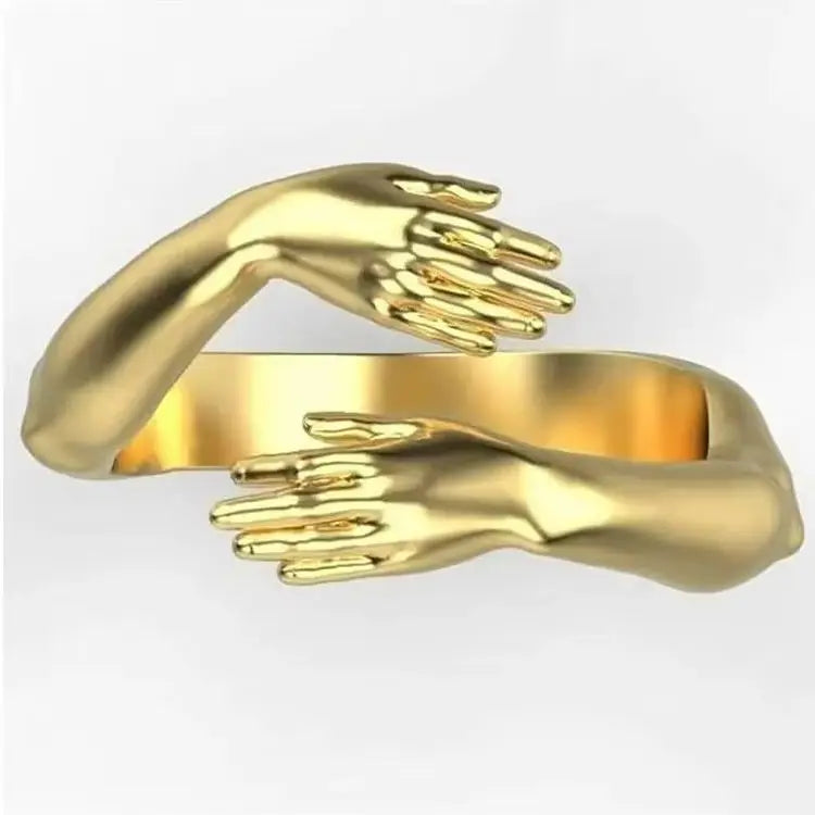 THOOBO! HugLife Open Ring — Silver Embrace, Punk Edge, Everyday Bold (2025 Trend Edition)